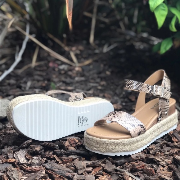 Double strap espadrille sandal Snake - Picture 5 of 7